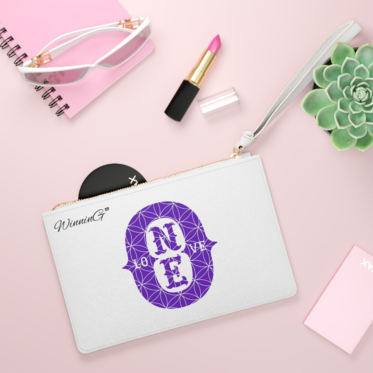 Clutch Bag (Purple)