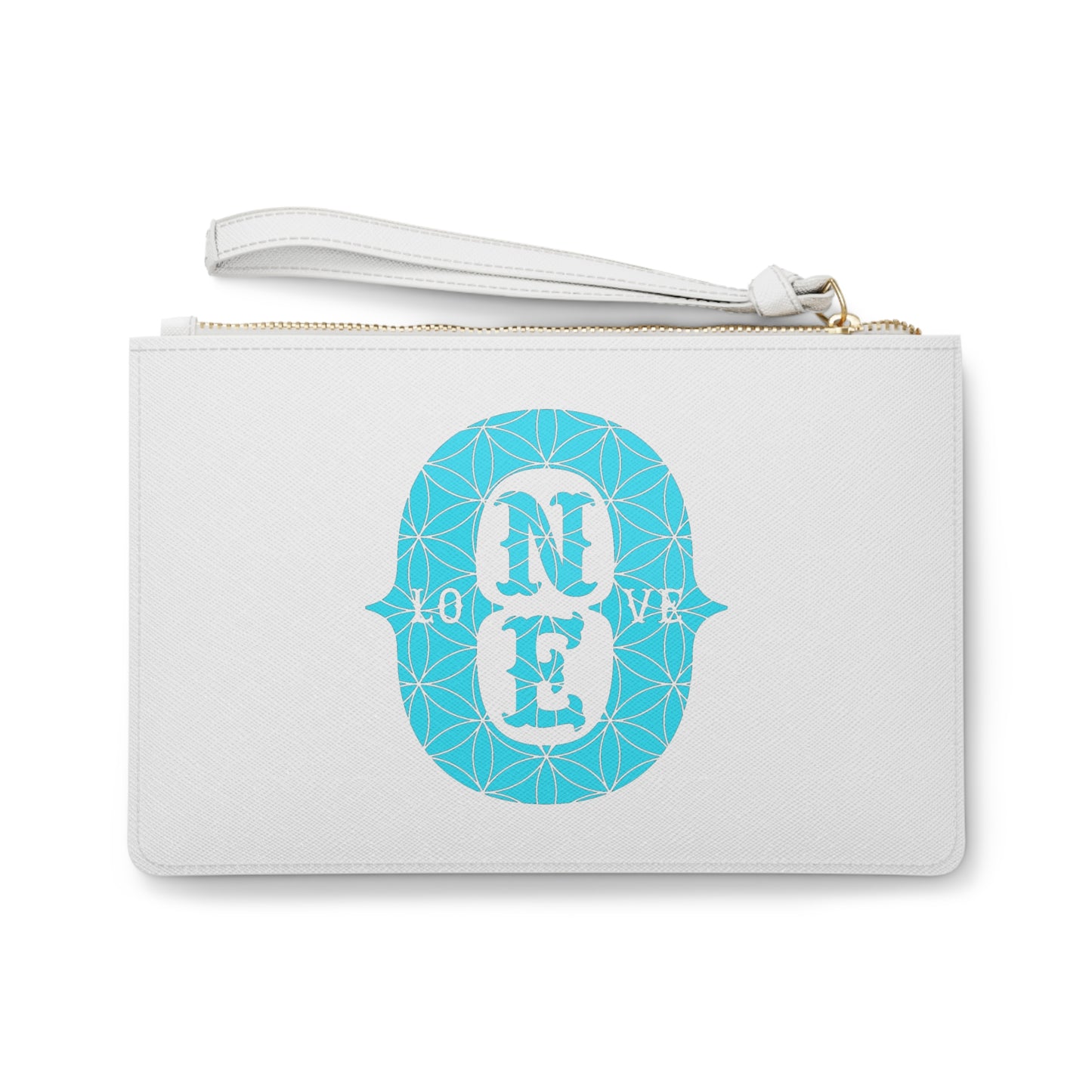 Clutch Bag (Bartons Blue)