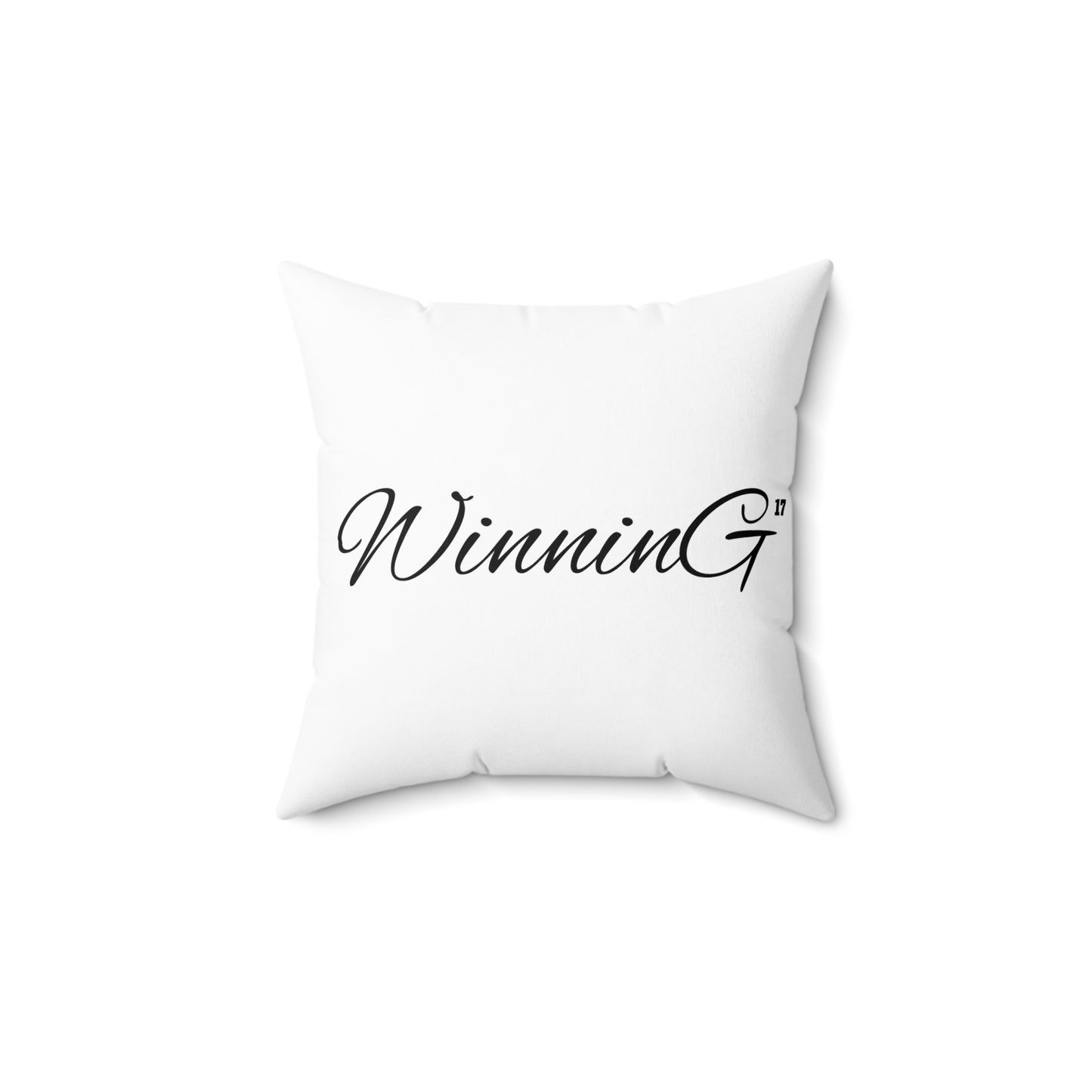 Polyester Square Pillow (Husbands GREEN)