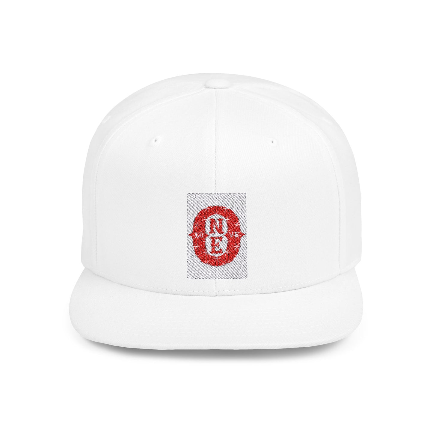 Flat Bill Snapback Husker Red