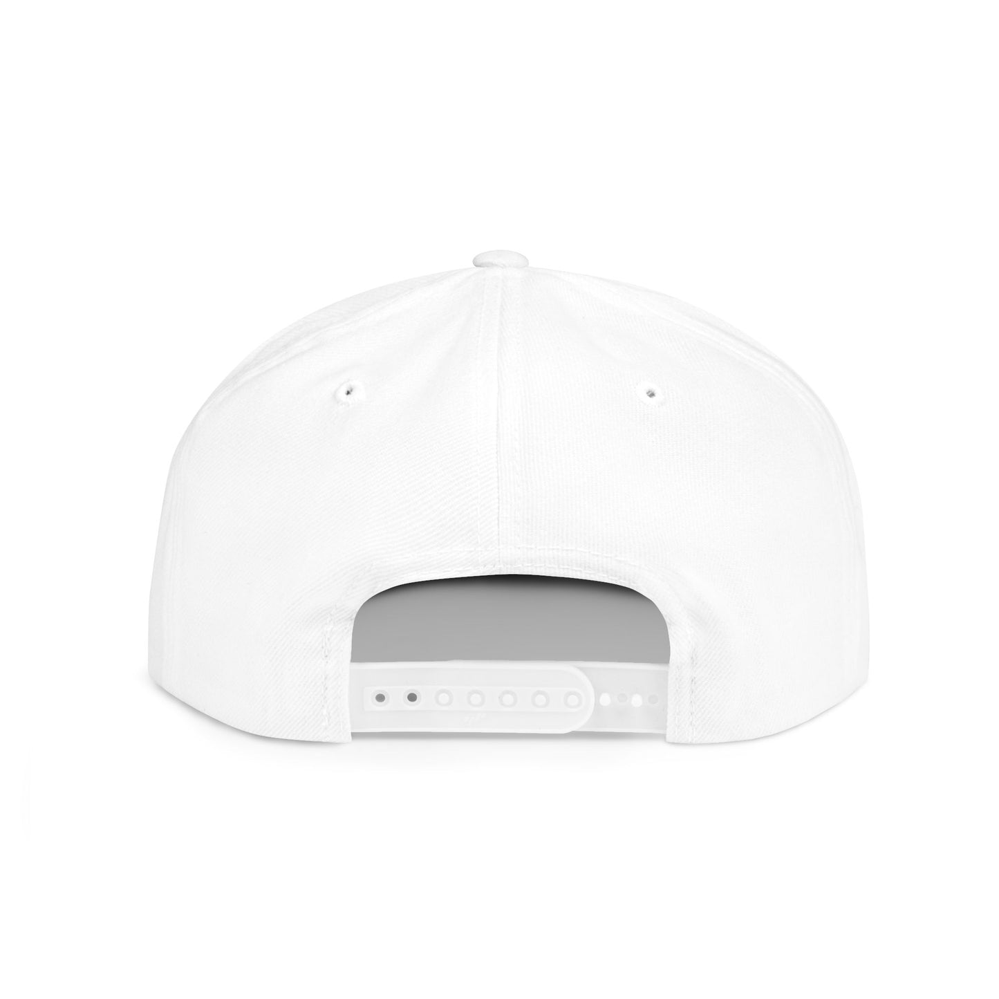 Flat Bill Snapback (Black)