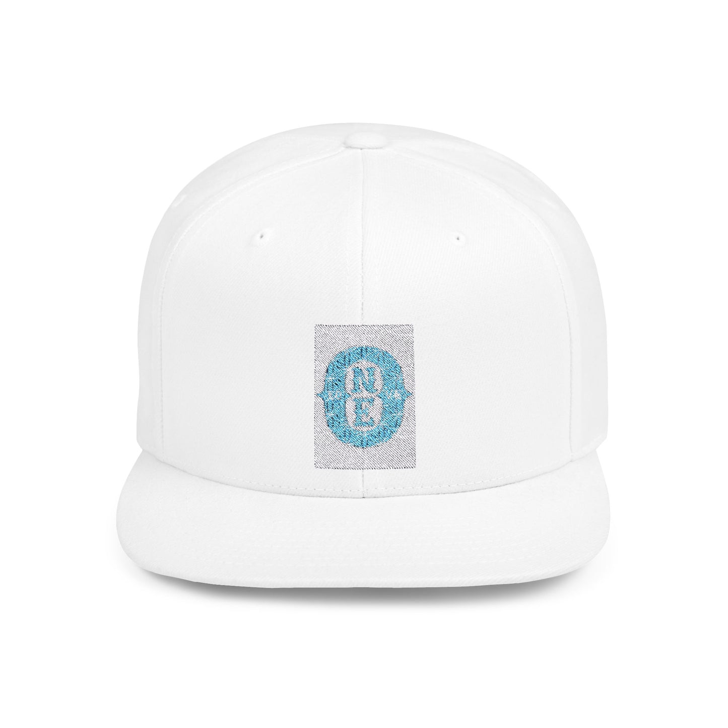 Flat  Bill Snapback (Turquoise)