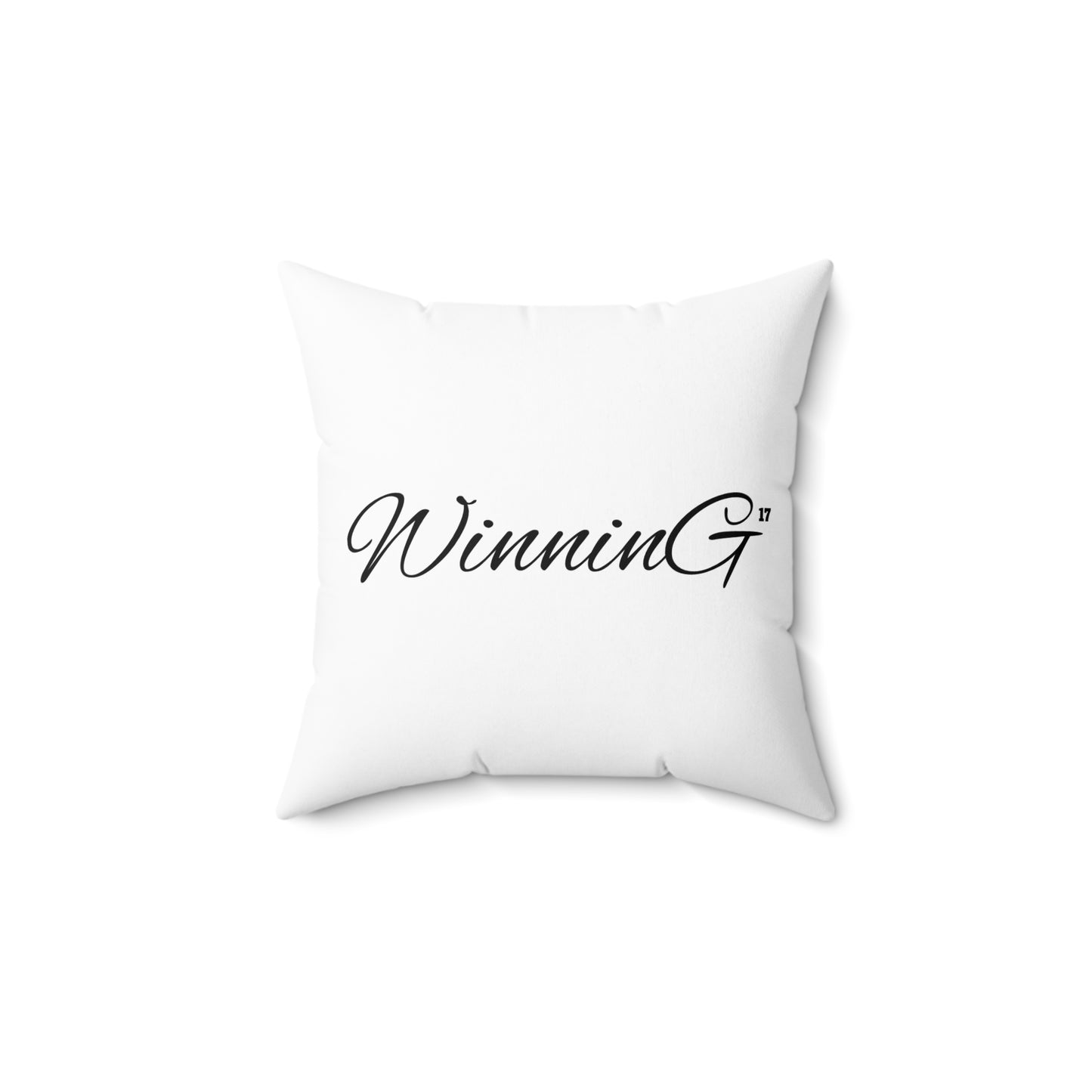 Spun Polyester Square Pillow