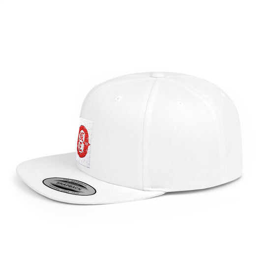 Flat Bill Snapback Husker Red